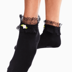 Arebesk Diana Grip Sock in Black